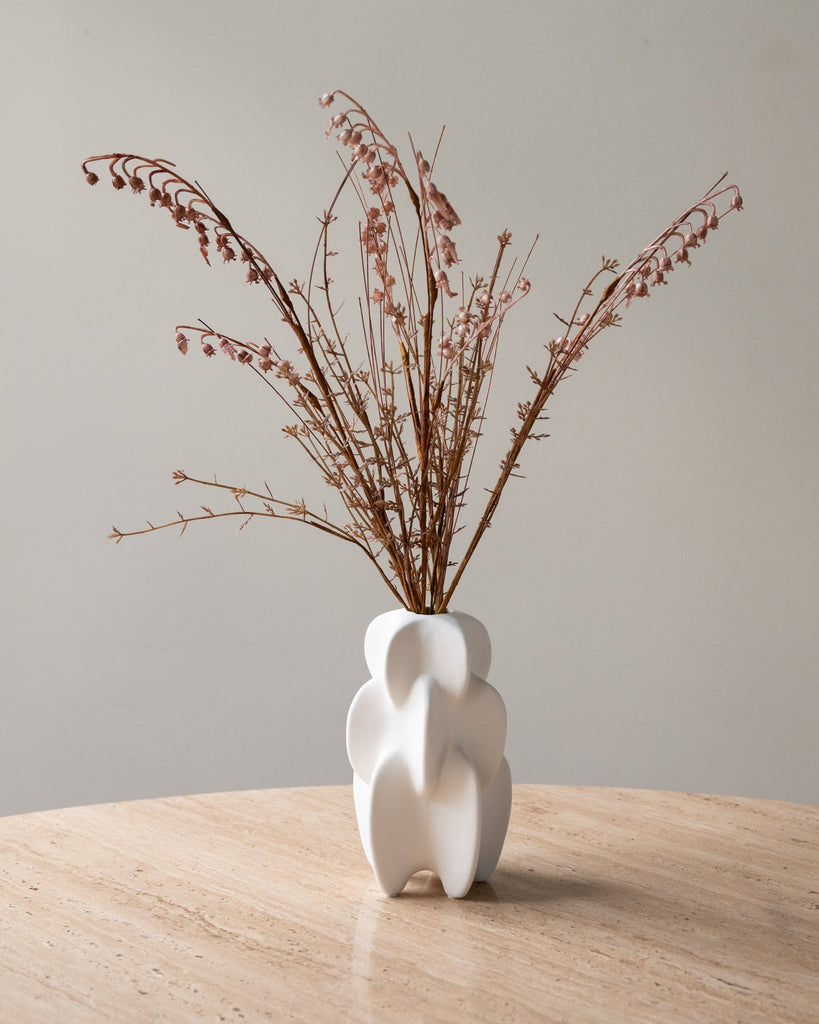 Vase Organic White - Things I Like Things I Love