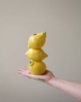 Vase Triple Lemon