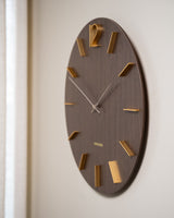 Wall Clock Meek Wood Large